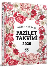 2020 Fazilet Takvimi Yurtiçi 2. Bölge Ciltli Takvim (2.hamur) (10x14)
