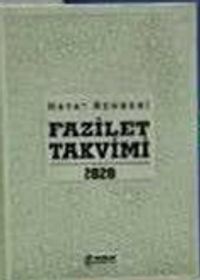 2020 Fazilet Takvimi Yurtiçi 2. Bölge Ciltli Takvim-Lüks (10x14)