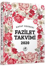 2020 Fazilet Takvimi Yurtiçi 3.Bölge Ciltli Takvim 2.hamur (10x14)