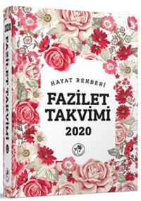 2020 Fazilet Takvimi Yurtiçi 3.Bölge Ciltli Takvim 2.hamur (10x14)