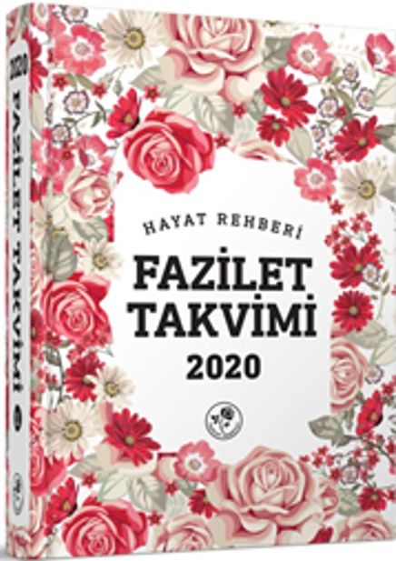 2020 Fazilet Takvimi Yurtiçi 4. Bölge Ciltli Takvim (10x14)