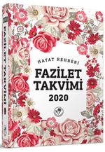2020 Fazilet Takvimi Yurtiçi 5. Bölge Ciltli Takvim (10x14)