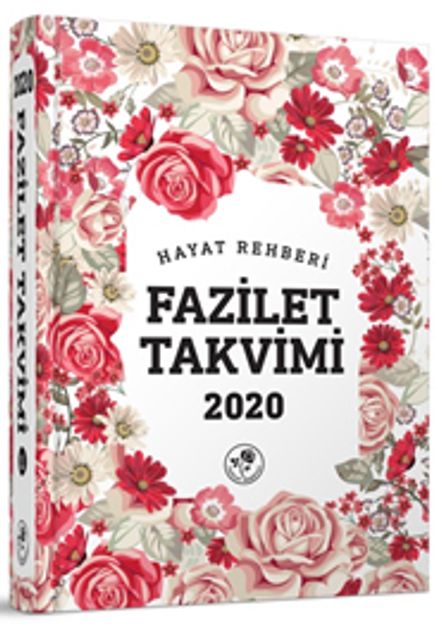 2020 Fazilet Takvimi Yurtiçi 5. Bölge Ciltli Takvim (10x14)