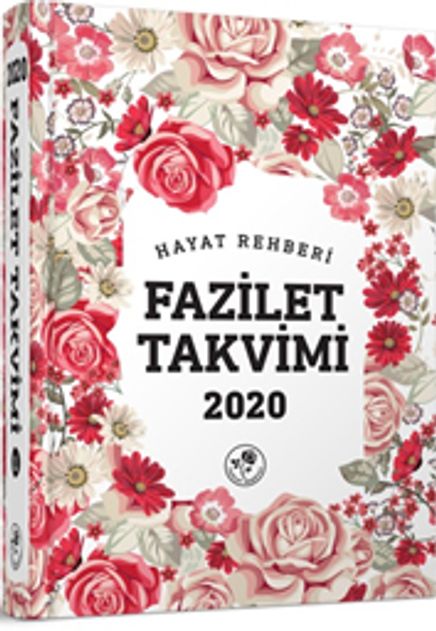 2020 Fazilet Takvimi Yurtiçi 6. Bölge Ciltli Takvim (10x14)