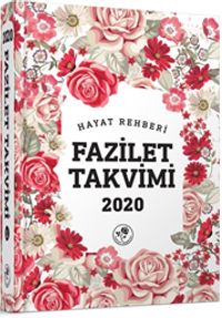 2020 Fazilet Takvimi Yurtiçi 6. Bölge Ciltli Takvim-2. hamur (10x14)