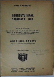 Üzüntüyü Bırak Yaşamaya Bak Kod: 7-D-20