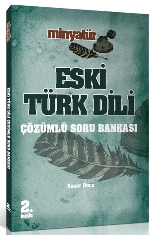 2020 ÖABT Minyatür Eski Türk Dili Soru Bankası Çözümlü 
