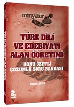 2020 ÖABT Minyatür Türk Dili ve Edebiyatı Alan Öğretimi Konu Özetli Soru Bankası Çözümlü 