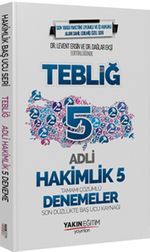 Adli Hakimlik Tebliğ 5 Deneme 