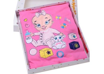 Çocuk Battaniyesi Ninni Söyleyen Battaniye (Pembe)