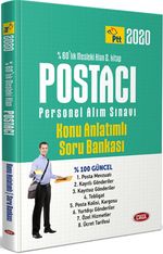 2020 Postacı Personel Alım Sınavı (Mesleki Alan) Konu Anlatımlı Soru Bankası
