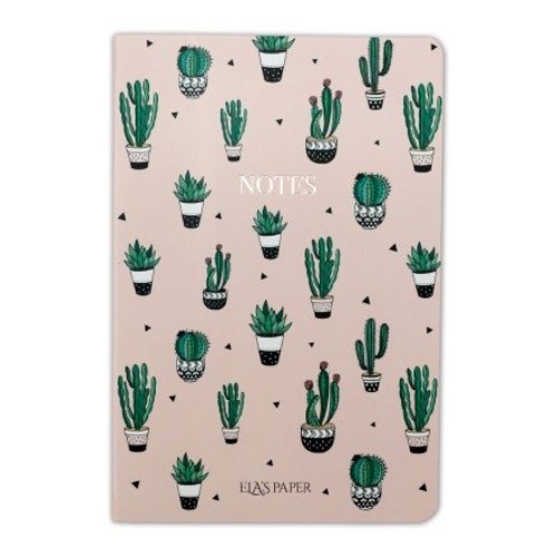 Kaktüs Düz Twins (2 Defter Takım)