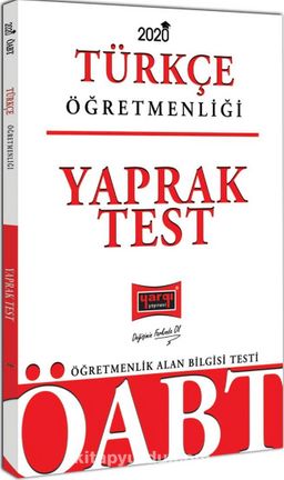 2020 ÖABT Türkçe Öğretmenliği Yaprak Test