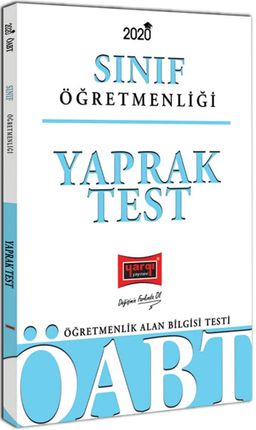 2020 ÖABT Sınıf Öğretmenliği Yaprak Test