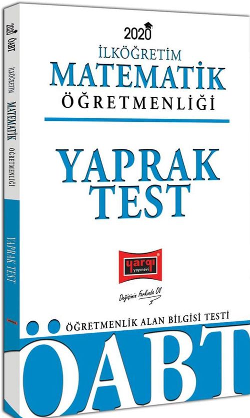2020 ÖABT İlköğretim Matematik Öğretmenliği Yaprak Test