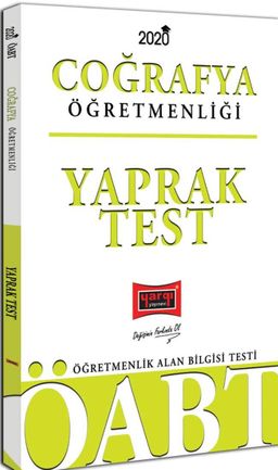 2020 ÖABT Coğrafya Öğretmenliği Yaprak Test