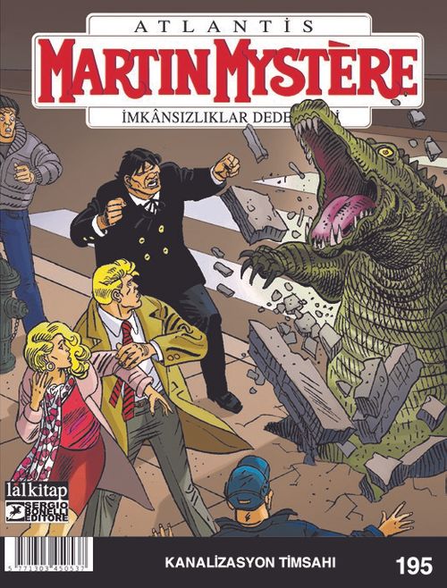 Martin Mystere Sayı: 195 / Kanalizasyon Timsahı