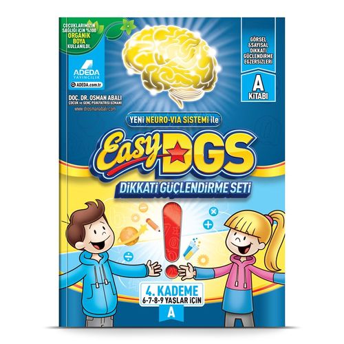 Easy Dikkati Güçlendirme Seti 6-9 Yaş A
