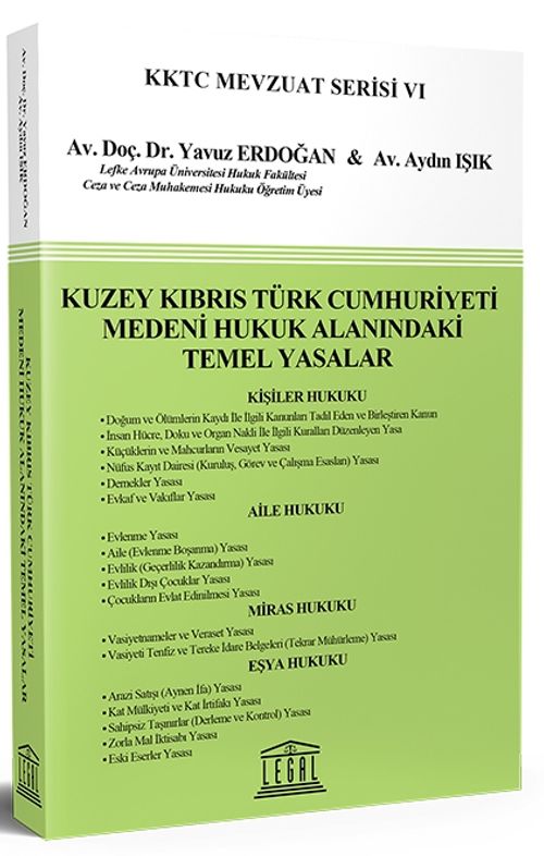 Kuzey Kıbrıs Türk Cumhuriyeti Medeni Hukuk Alanındaki Temel Yasalar