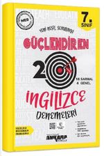 7. Sınıf Güçlendiren İngilizce 20 Deneme Sınavı 