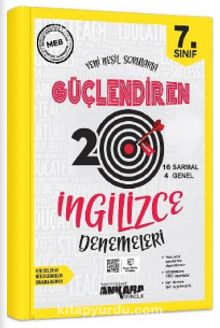 7. Sınıf Güçlendiren İngilizce 20 Deneme Sınavı - Kolektif