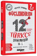 7. Sınıf Güçlendiren Türkçe 12 Deneme Sınavı