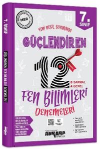 7. Sınıf Güçlendiren Fen Bilimleri 12 Deneme Sınavı