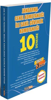 2020 Jandarma Genel Komutanlığı ile Sahil Güvenlik Komutanlığı 10 Deneme