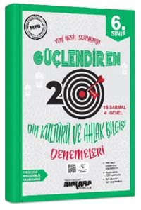 6. Sınıf Güçlendiren Din Kültürü ve Ahlak Bilgisi 20 Deneme Sınavı