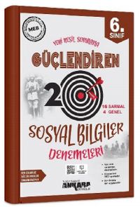 6. Sınıf Güçlendiren Sosyal Bilgiler 20 Deneme Sınavı