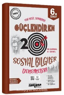 6. Sınıf Güçlendiren Sosyal Bilgiler 20 Deneme Sınavı - Kolektif