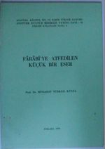 Farabi'ye Atfedilen Küçük Bir Eser Kod: 11-C-16