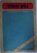 Türk Dili Sayı: 274/Mektup Özel Sayısı Kod: 11-C-20