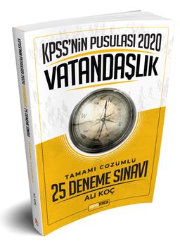 2020 KPSS'nin Pusulası Vatandaşlık 25 Deneme