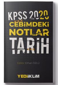 2020 KPSS Cebimdeki Notlar Tarih