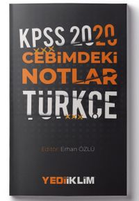 2020 KPSS Cebimdeki Notlar Türkçe
