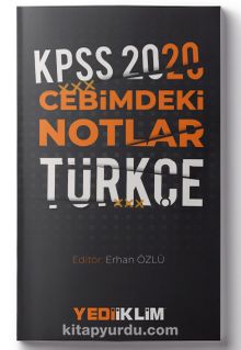 2020 KPSS Cebimdeki Notlar Türkçe - Kolektif