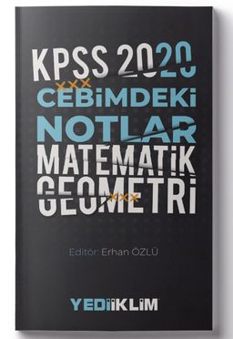 2020 KPSS Cebimdeki Notlar Matematik-Geometri