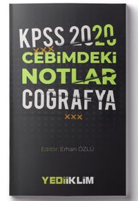 2020 KPSS Cebimdeki Notlar Coğrafya