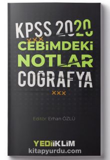 2020 KPSS Cebimdeki Notlar Coğrafya - Kolektif