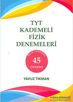 TYT Kademeli Fizik Denemeleri 45 Deneme