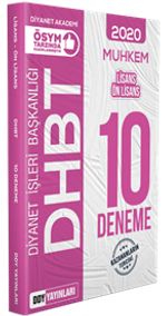 2020 DHBT 2 Muhkem Serisi Lisans-Önlisans Tamamı Çözümlü 10 Deneme