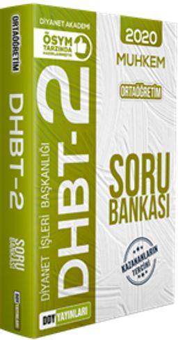 2020 DHBT 2 Muhkem Serisi Ortaöğretim Soru Bankası