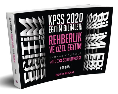 2020 KPSS Eğitim Bilimleri Rehberlik ve Özel Eğitim Video Soru Bankası 