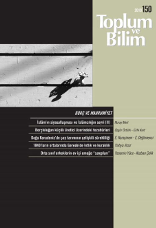 Toplum ve Bilim Sayı:150