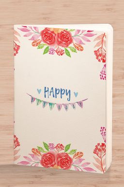 Akıl Defteri - Doğum Günü Serisi - Çicek 2