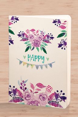 Akıl Defteri - Doğum Günü Serisi - Çicek 3