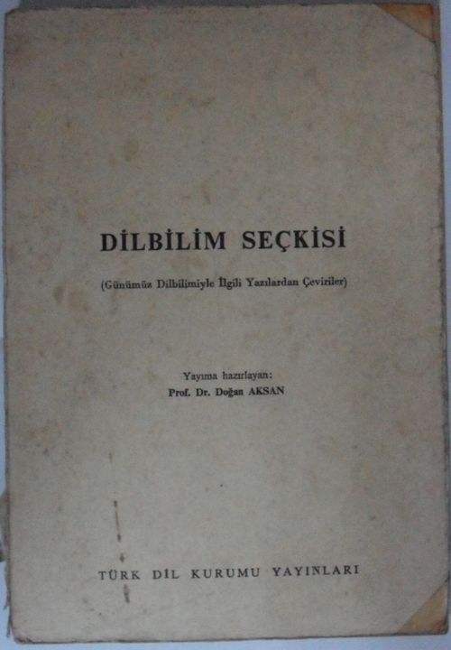 Dilbilim Seçkisi Kod: 11-D-3
