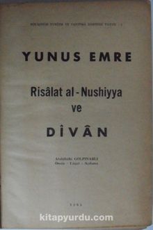 Risalat al-Nushiyya ve Divan Kod: 11-D-4