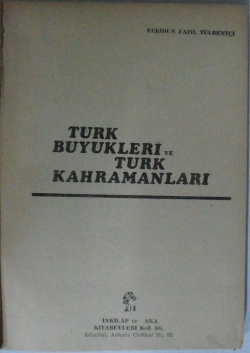 Türk Büyükleri ve Türk Kahramanları Kod: 11-D-17